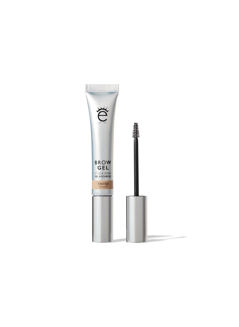 Eyeko Brow Gel - Tinted - Shade Light Brown - Natural & Flexible Hold - Infused with Keratin 8ml