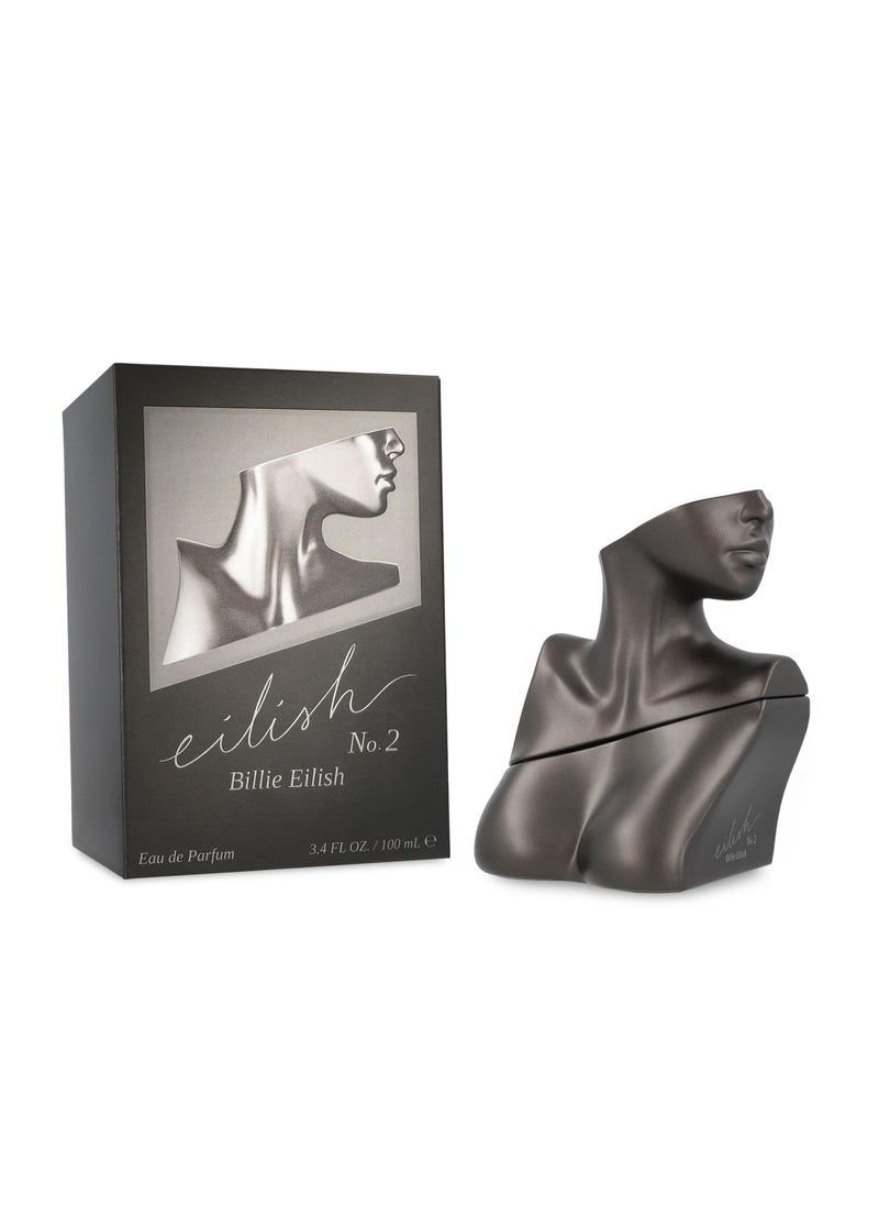 Billie Eilish No. 2 Eau de Parfum Perfume for Women, Woody + Floral Fragrance, Notes of Apple Blossom, Wild Poppy Flower and Palo Santo, 3.4 Fl Oz