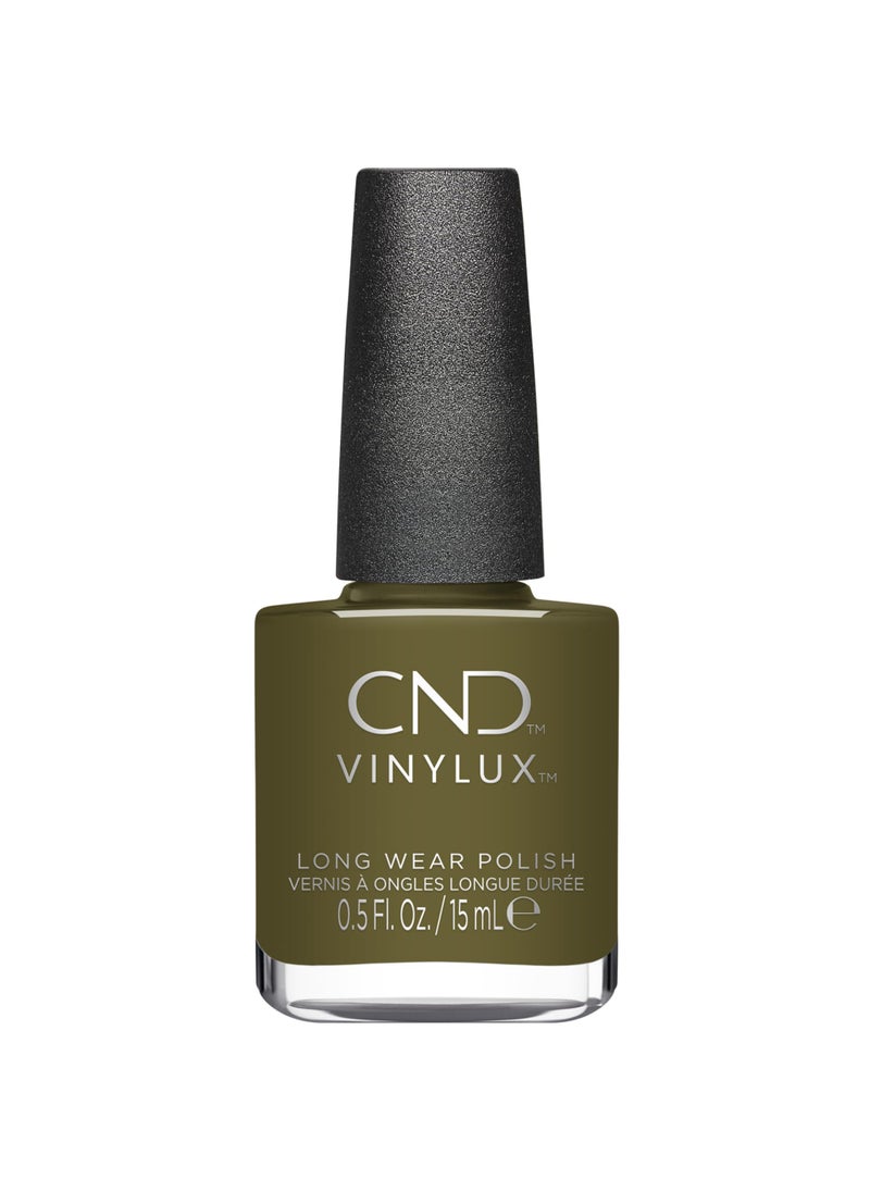CND Vinylux Longwear Green Nail Polish, Gel-like Shine & Chip Resistant Color, Olive Grove, 0.5 fl. oz