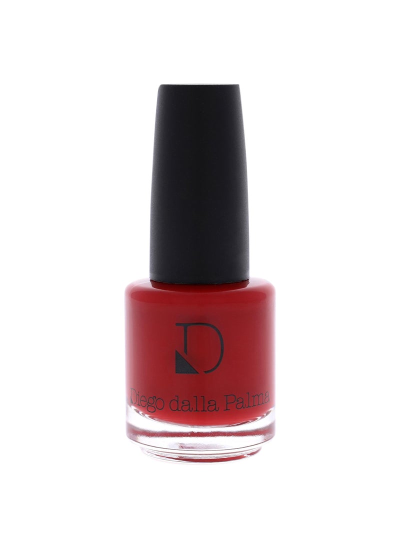 Diego dalla Palma Nail Polish - Full, Intense Color - High Coverage - Smooth, Even Application - Maxi Brush For Precise Application - Glossy Finish - Long-Lasting - 225 Bloody Mary - 0.5 Oz