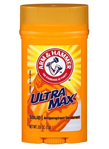ARM & HAMMER ULTRAMAX Anti-Perspirant Deodorant Invisible Solid Unscented 2.60 oz (Pack of 2)