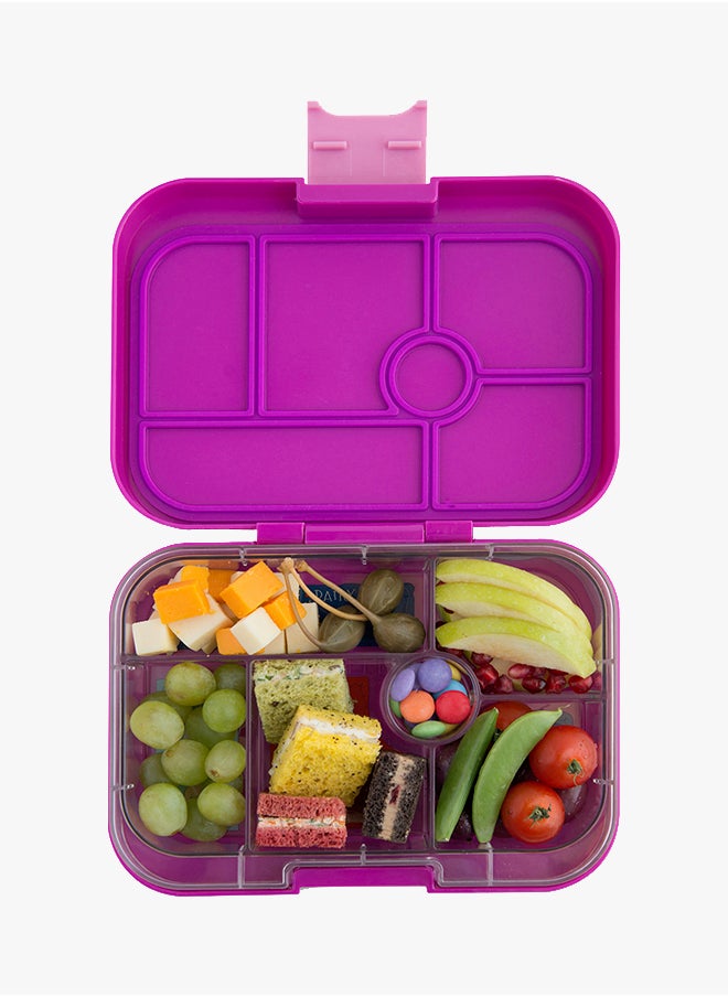 5 Compartment Bijoux Original Style Reusable Lunch Box With BPA-free and Phthalates-free