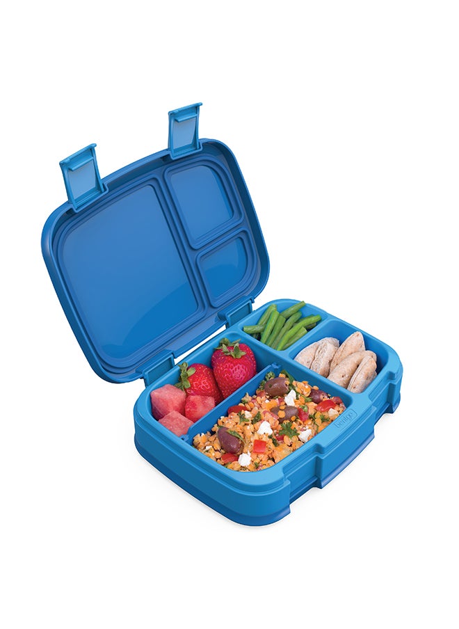 Fresh 3 Compartment Lunch Box Blue