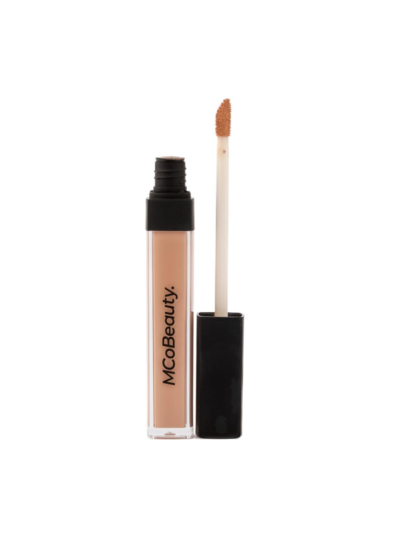 MCoBeauty Brighten & Perfect Cream Concealer, 3 Light Beige, Brightening Coverage for Flawless Complexion, Vegan, Cruelty Free Cosmetics
