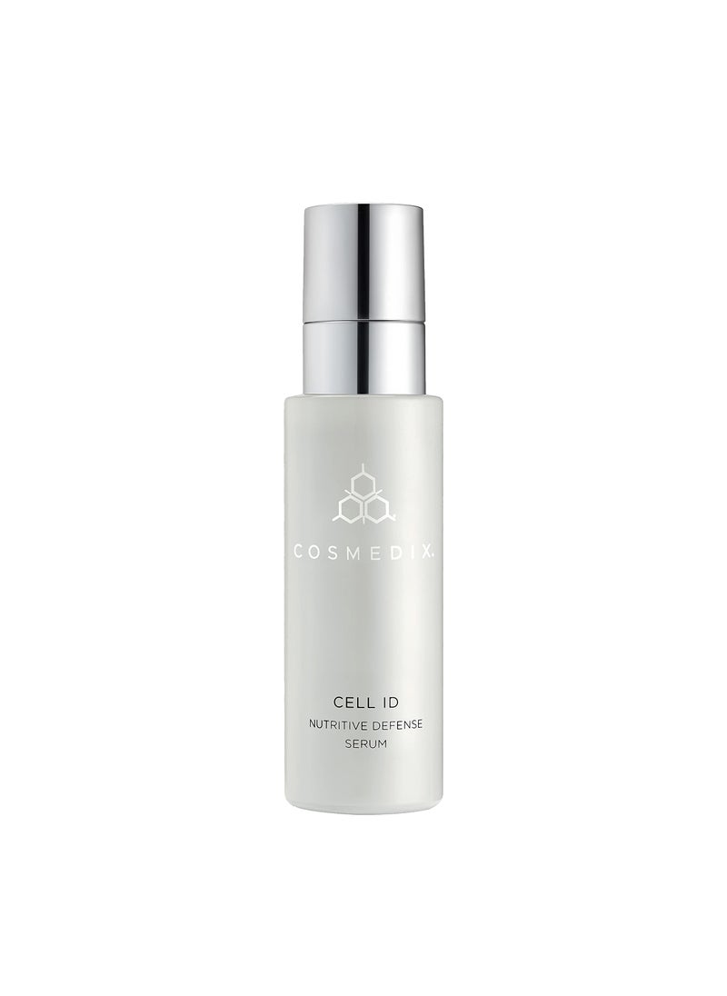 COSMEDIX Cell ID Nutritive Defense Face Serum - Moisturizing Facial Skin Care Products for Fine Lines, Wrinkles & Uneven Skin Tone - Brightening Serum Skincare for Firmer & Fresh-Looking Skin