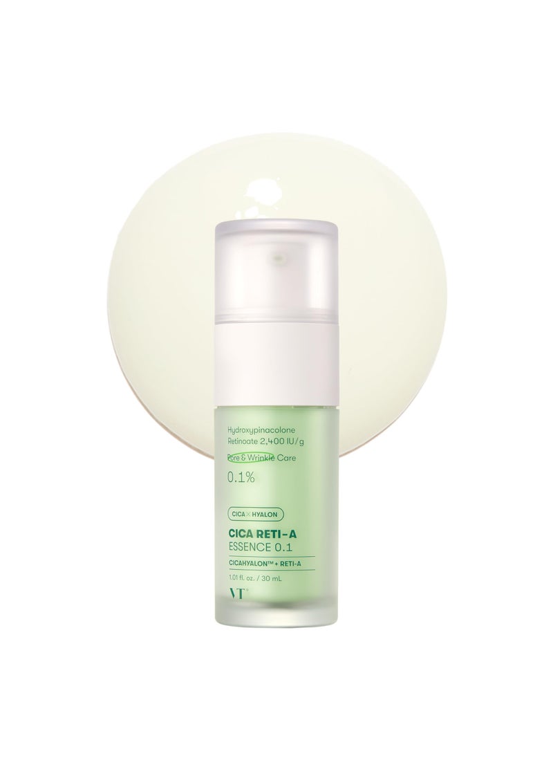 VT COSMETICS Cica Reti-A Retinol Essence 0.1 Skin Balancing Essence For Sensitive Skin 1.01 fl oz
