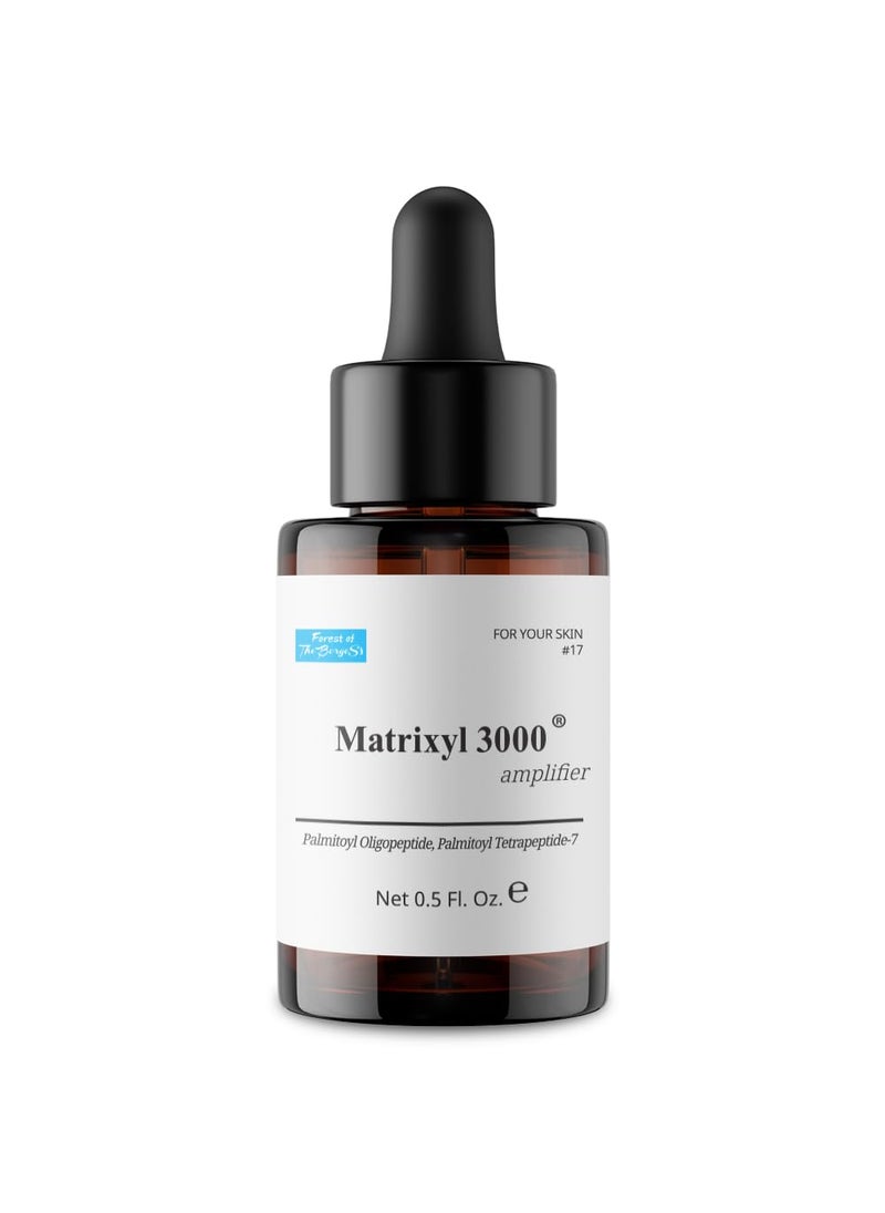 Forest of the Borges's Matrixyl 3000 Amplifier Serum 0.5 fl. oz. cosmetic ingredients for face, neck and skin, wrinkle