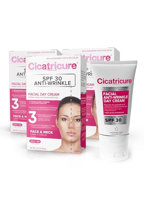 Cicatricure ADVANCED FACE CREAM SPF 30 THREE PACK
