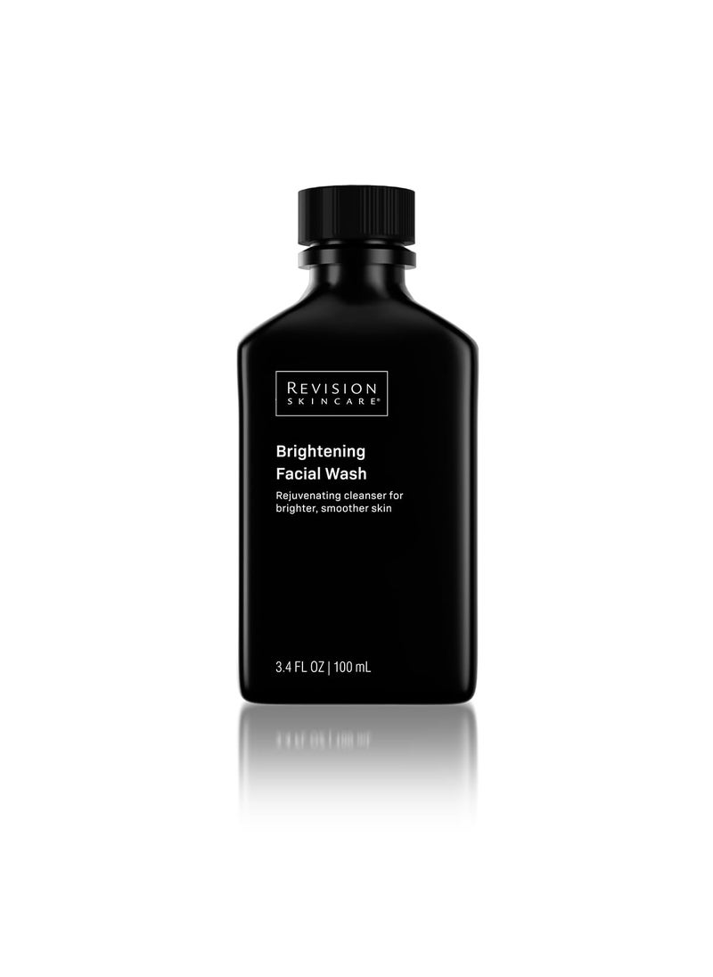 Revision Skincare Brightening Facial Wash, Exfoliating Face Cleanser with Vitamin C and Vitamin E, 3.4 fl oz