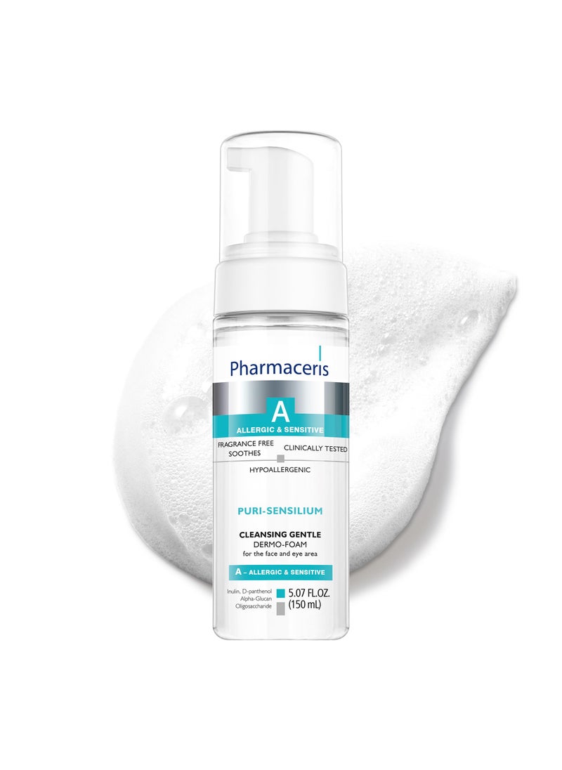Pharmaceris PURI-SENSILIUM Cleansing Gentle Dermo-Foam Face & Eyes 5.07floz