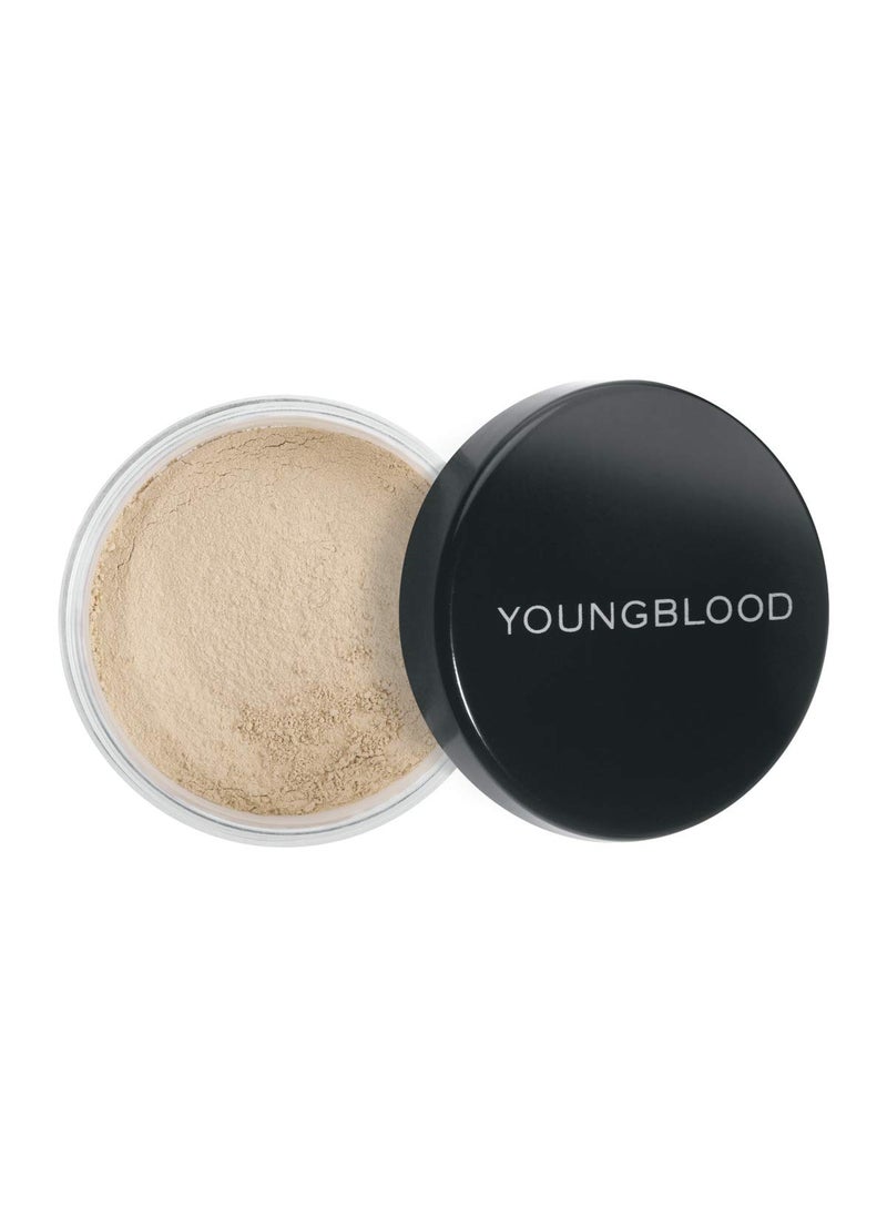 Youngblood Clean Luxury Cosmetics Loose Mineral Rice Setting Powder, Medium | Loose Face Powder Setting Foundation Translucent Finishing Matte Natural Acne | Vegan, Cruelty-Free, Paraben-Free