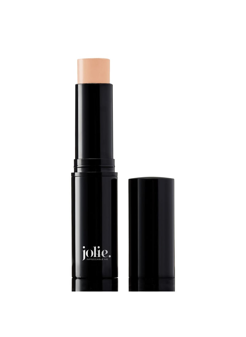 Jolie Ultra Longwear Skin Foundation & Concealer Stick - Vegan, Paraben & Cruelty Free (Natural Beige)