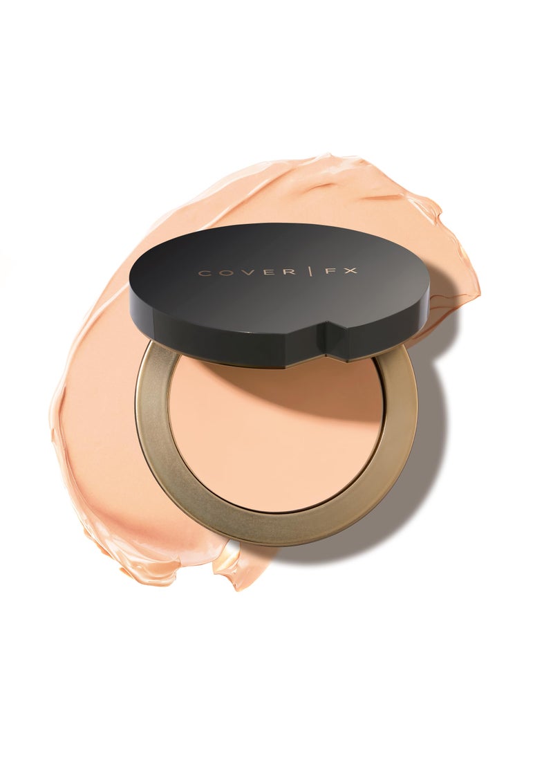 COVER FX Total Cover Cream Foundation - Shade F1 - Buildable Coverage - Natural Finish - Oil-Free - Sweat-Proof