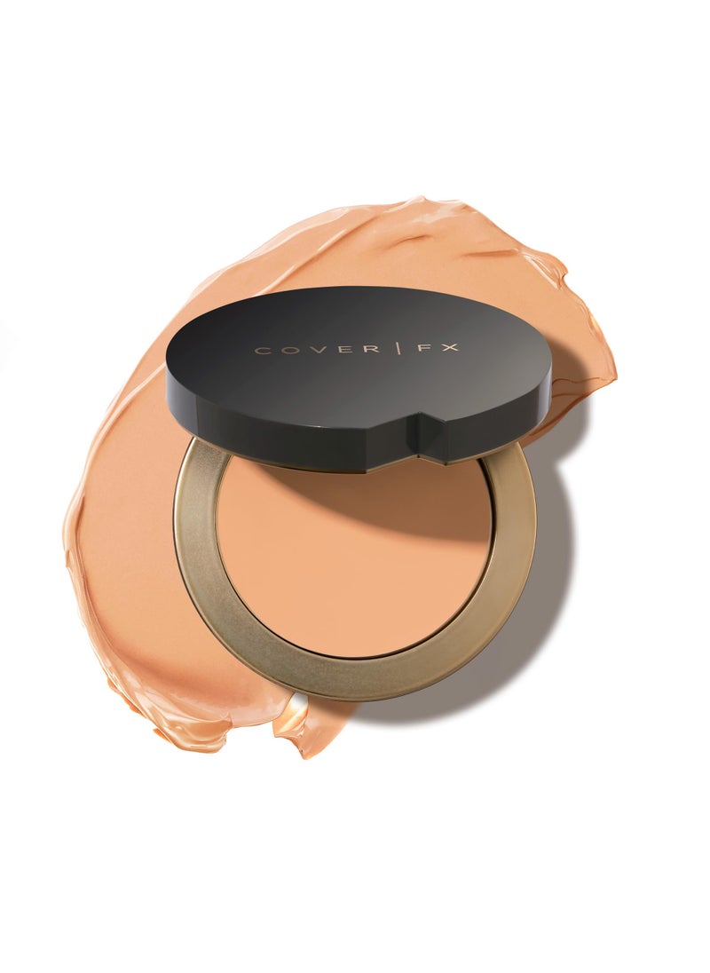 COVER FX Total Cover Cream Foundation - Shade L3 - Buildable Coverage - Natural Finish - Oil-Free - Sweat-Proof