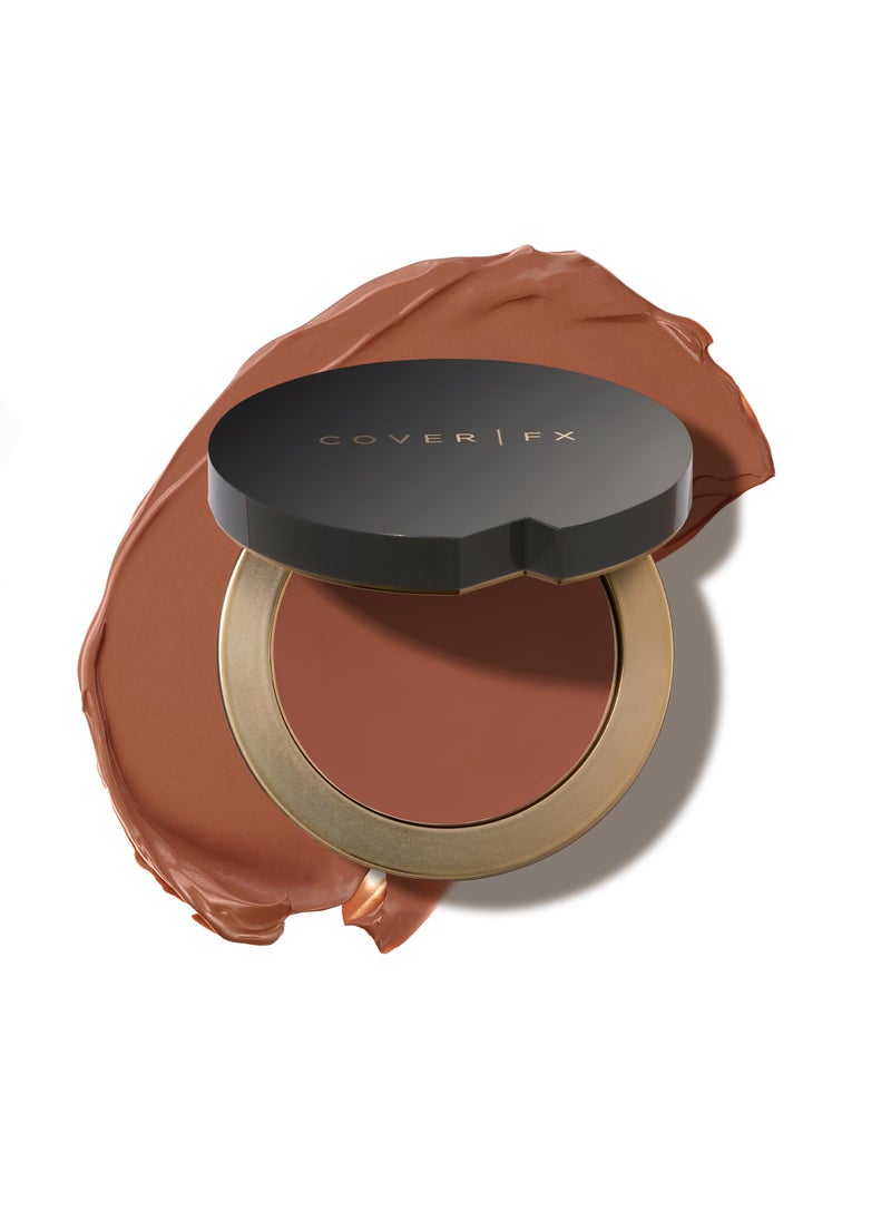 COVER FX Total Cover Cream Foundation - Shade R1 - Buildable Coverage - Natural Finish - Oil-Free - Sweat-Proof