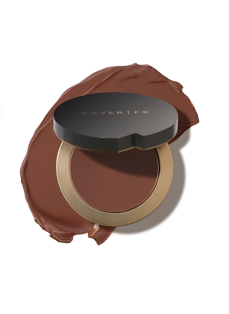 COVER FX Total Cover Cream Foundation - Shade R2 - Buildable Coverage - Natural Finish - Oil-Free - Sweat-Proof