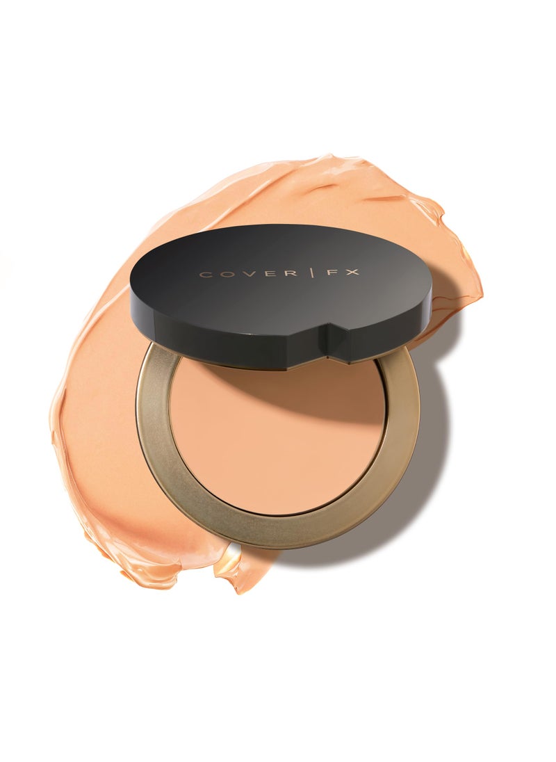 COVER FX Total Cover Cream Foundation - Shade L1 - Buildable Coverage - Natural Finish - Oil-Free - Sweat-Proof