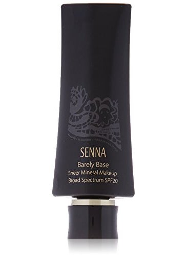 Senna Cosmetics Barely Base Sheer Mineral Makeup SPF 20, Medium, 1.7 Fluid Ounce