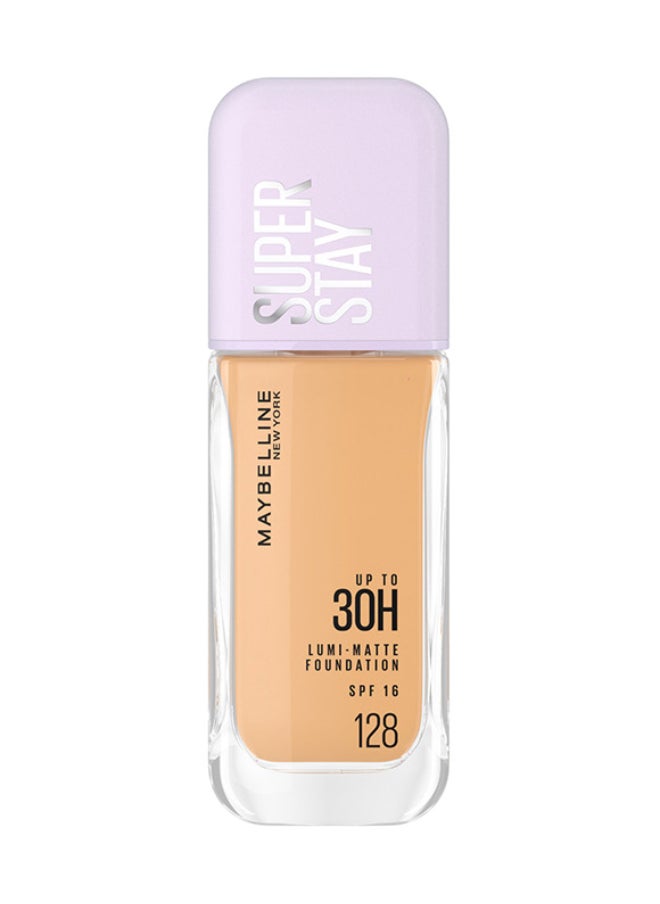 Super Stay Lumi-Matte Foundation, 30Hr Longwear Formula  128