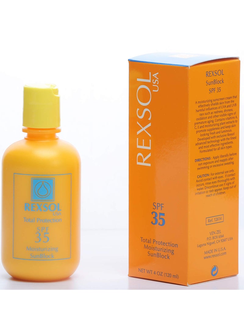 REXSOL Total Protection SPF 35 Moisturizing SunBlock