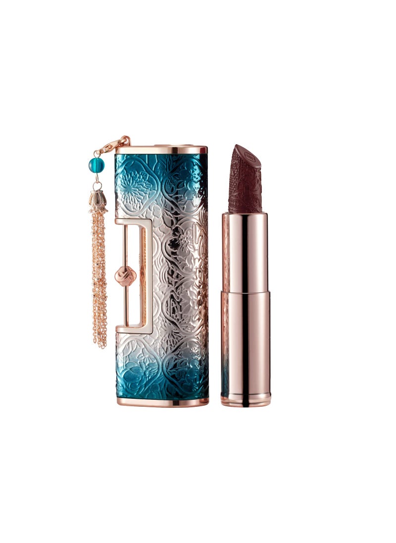 FLORASIS Blooming Rouge Love Lock Lipstick Long-Lasting Sculpting Lipstick Misty Matte Finish Lightweight Nourishing for Everyday Use (M1888 Fuchsia Fame)