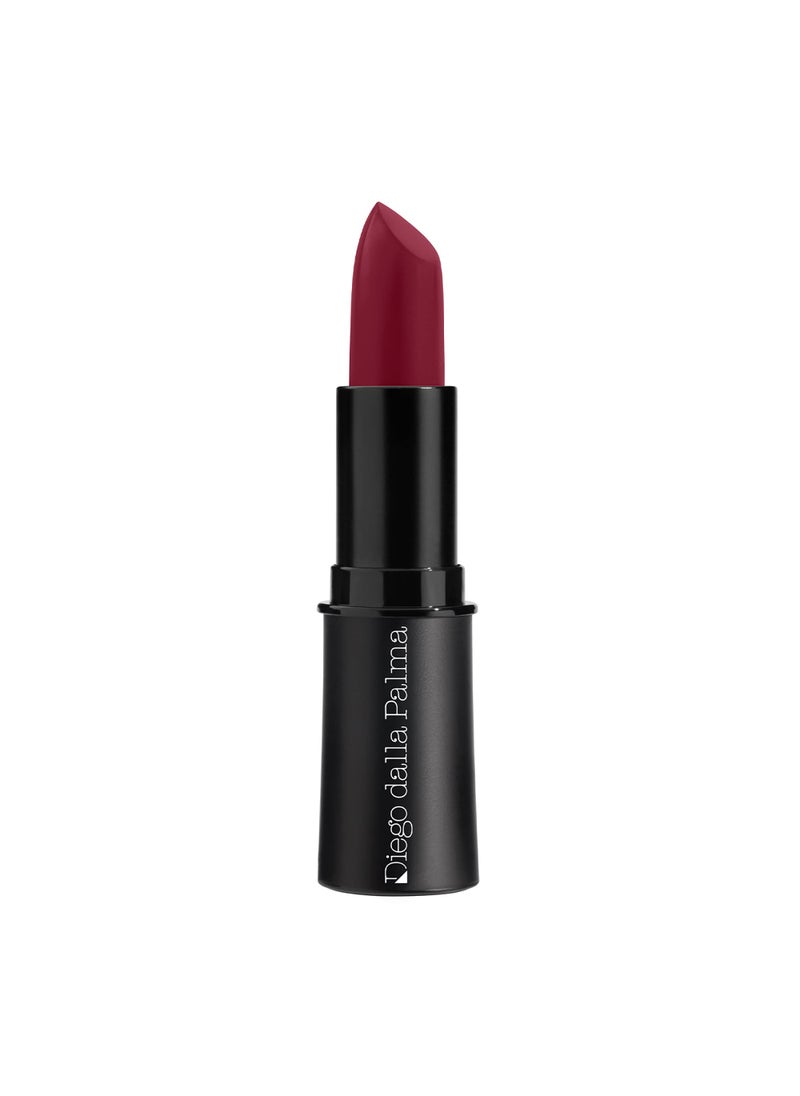 Diego dalla Palma Mattissimo Matt Lipstick - 100% Natural Wax - Full Matte Finish - Instant Color Payoff - Intense And Pure Color - Highly Pigmented - Long Lasting Wear - 168 Bordeaux - 0.1 Oz