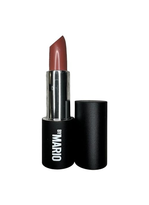 Makeup By Mario SuperSatin Lipstick | A classic, creamy satin lipstick with a soft sheen | Size 0.12 oz / 3.5 g (South Shore - cool pink nude)