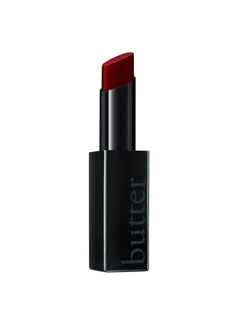 butter LONDON Plush Rush Satin Matte Lipstick, Fired Up
