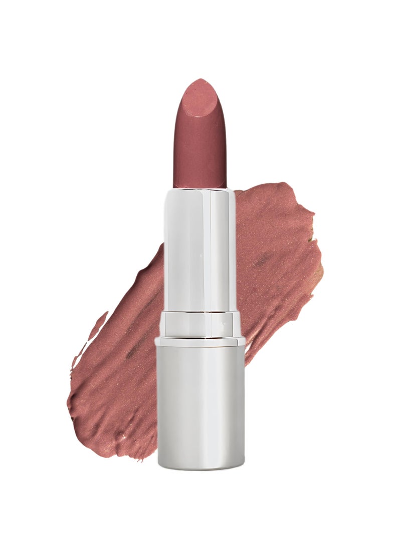 Honeybee Gardens Truly Natural Long Lasting Lipstick, Paradise, Light Pink with Peach Undertones, Naturally Hydrating & Nourishing, Vegan, Gluten-Free & Cruelty-Free, 0.13 oz / 3.8 g