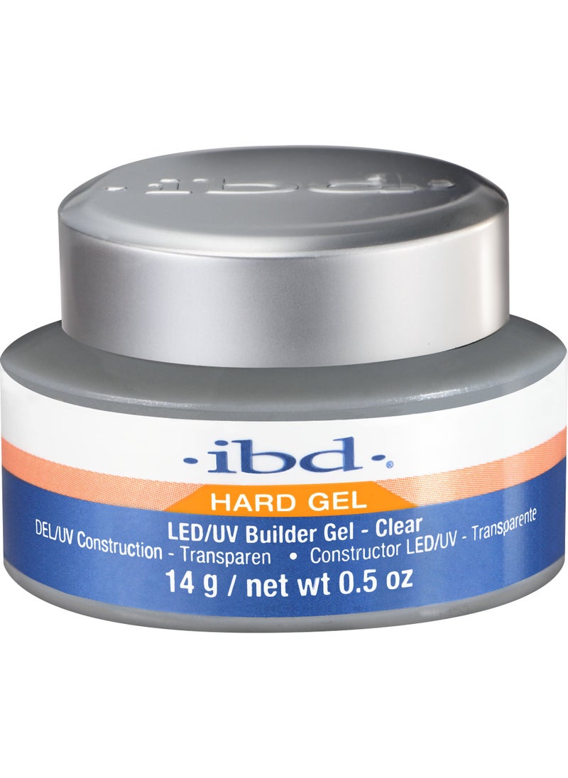 IBD LED/UV Gels Builder Gel Clear, 0.5 oz