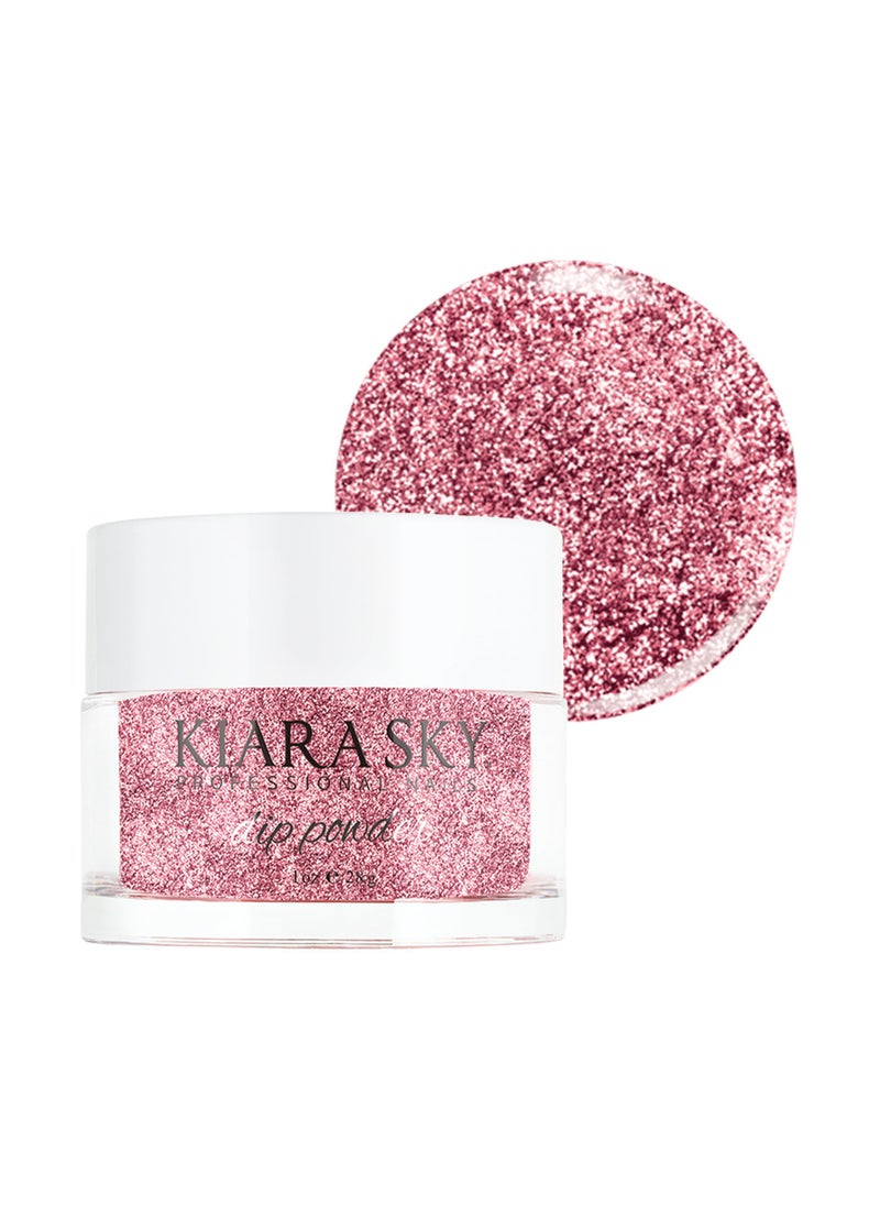 Kiara Sky Long Lasting Nail Dip Powder Pink Tones 1 oz, Route 66