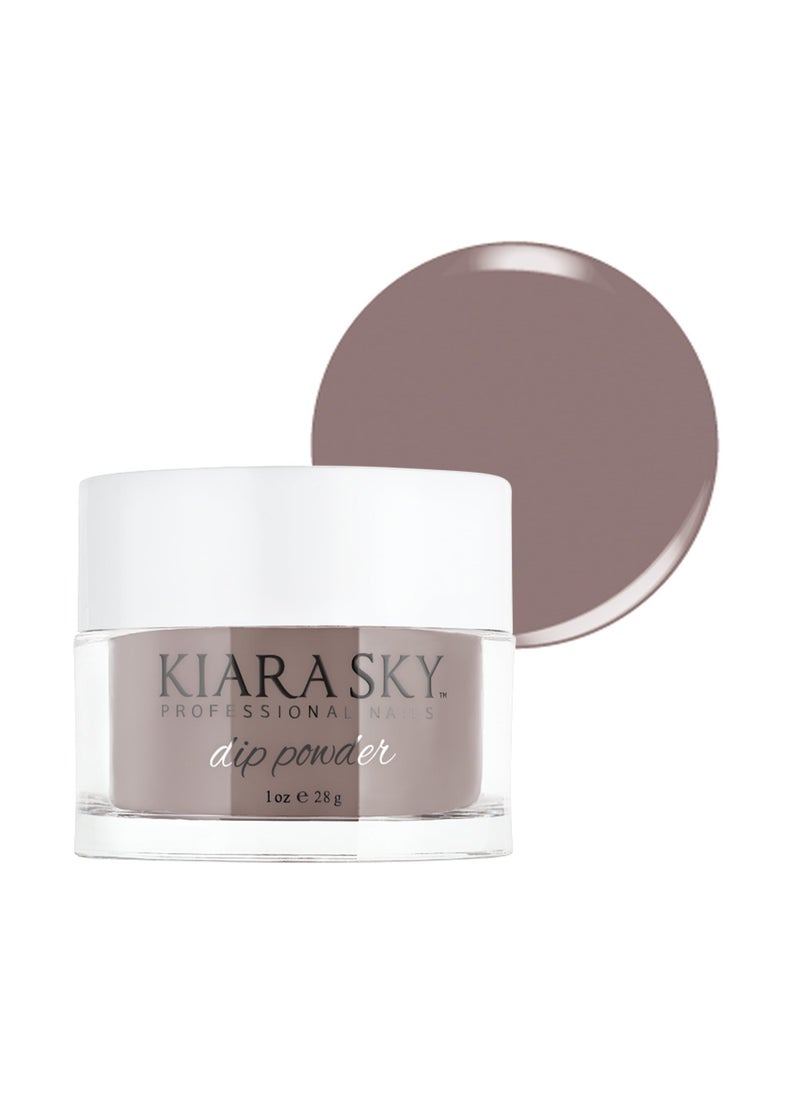 Kiara Sky Long Lasting Nail Dip Powder Brown Tones 1 oz, Femme Fatale