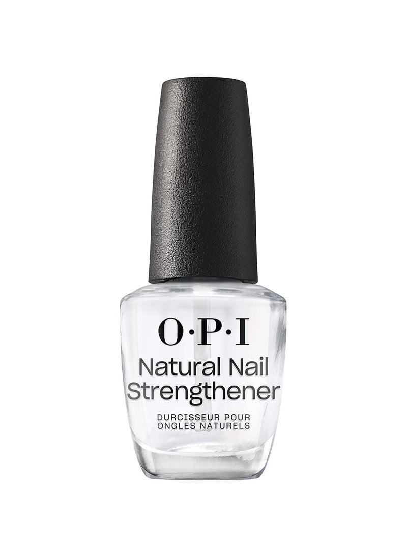 OPI Natural Nail Strengthener | Nail Strengthener & Base Coat | Strengthens Nails, Vitamin A & E, Vegan Formula