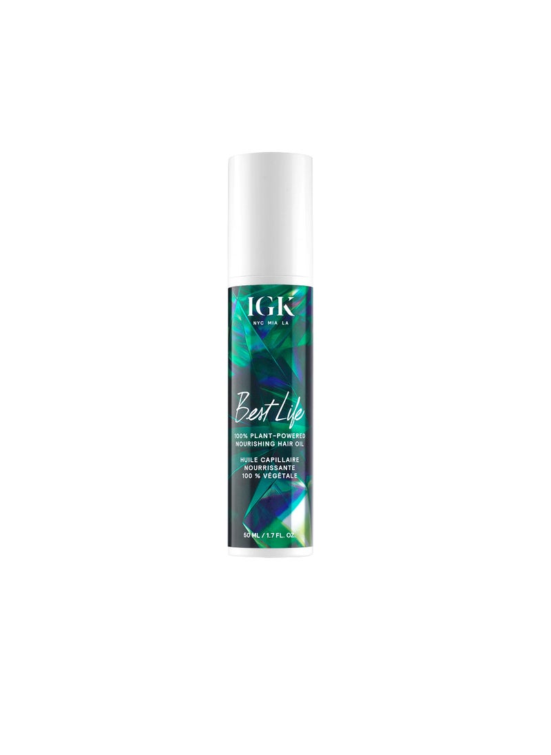 IGK Best Life 100% Plant-Powered Nourishing Hair Oil 50 ml / 1.7 oz