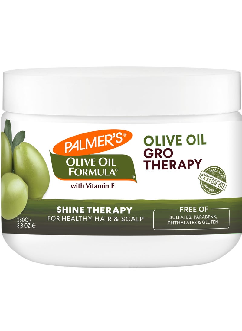 Palmer's Olive Oil Formula Gro Therapy for Healthy Hair and Scalp, 8.8 Ounces (Pack of 2)
