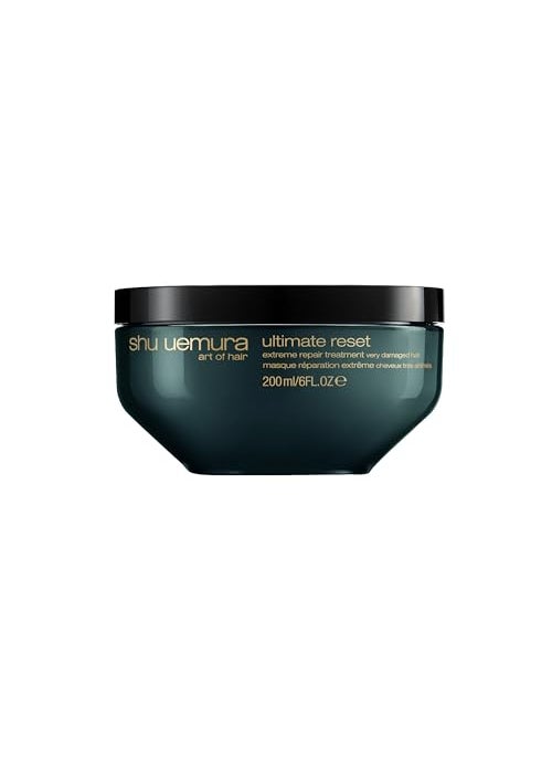 Shu Uemura Ultimate Reset Extreme Repair Hair Mask - Strengthens to Reduce Breakage and Split Ends, Deeply Conditions and Nourishes, With Japanese Rice Extract