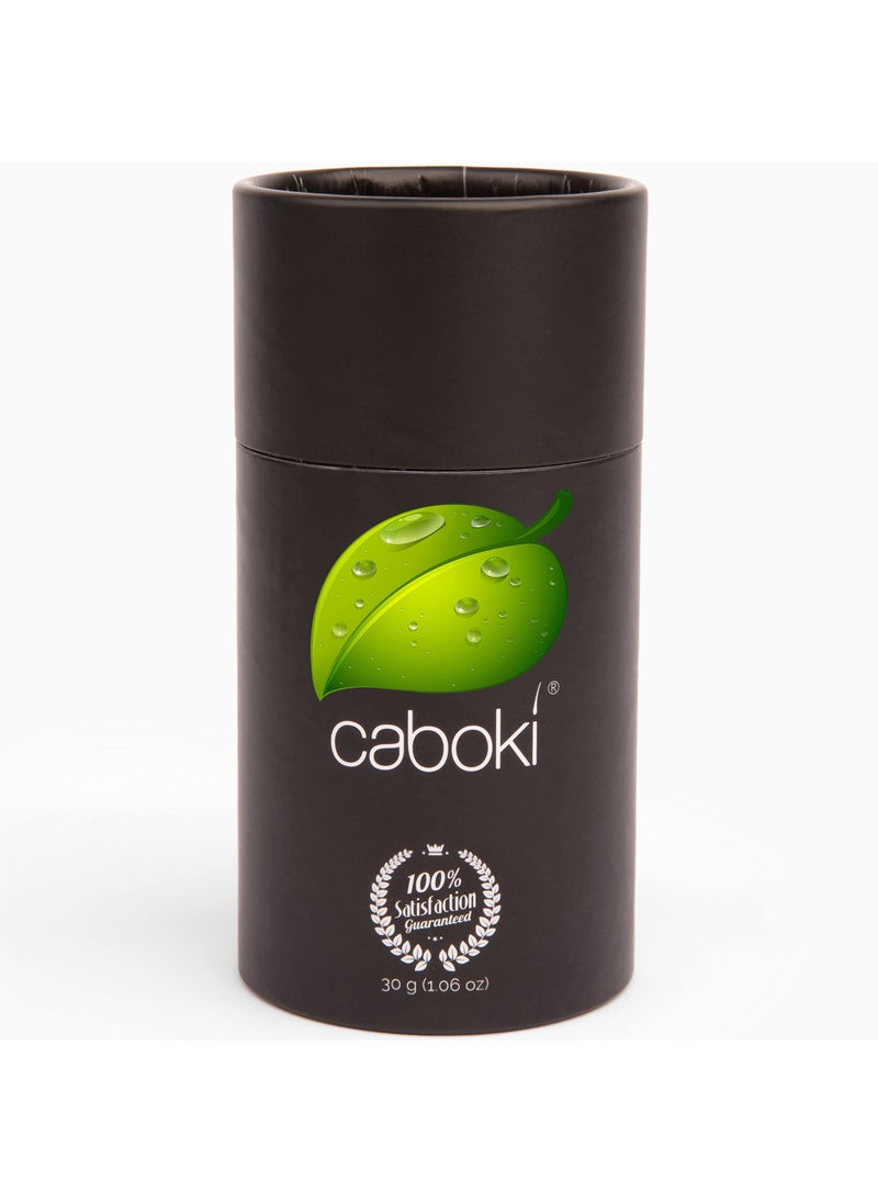 Caboki Hair Loss Concealer, All-Natural Hair Building Fiber. Make Thin Hair Look 10X Fuller Instantly. Eliminate the Appearance of Bald Spot and Thinning Hair (30G, 90-Day Supply). Black