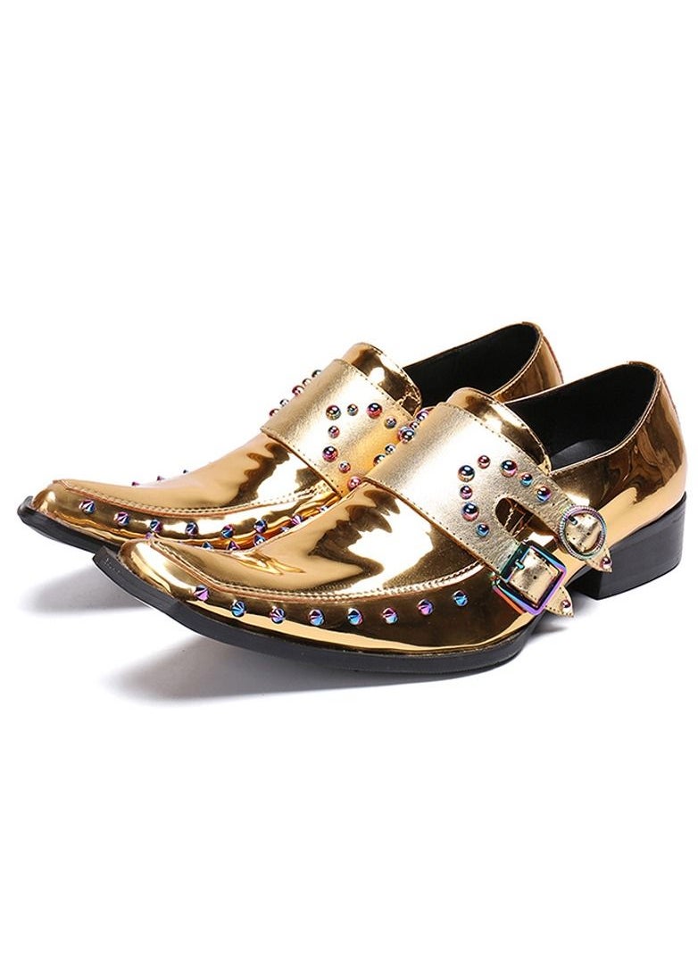 British Fashion Men's Pointed Shoes