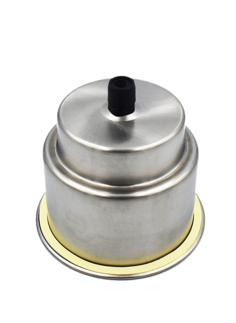 Stainless Steel Cup Drink Holder,  Insert with Drain for Marine Boat RV Camper Stainless Steel Cup Drink Holder with Drain Marine Boat Rv Camper (2PCS)