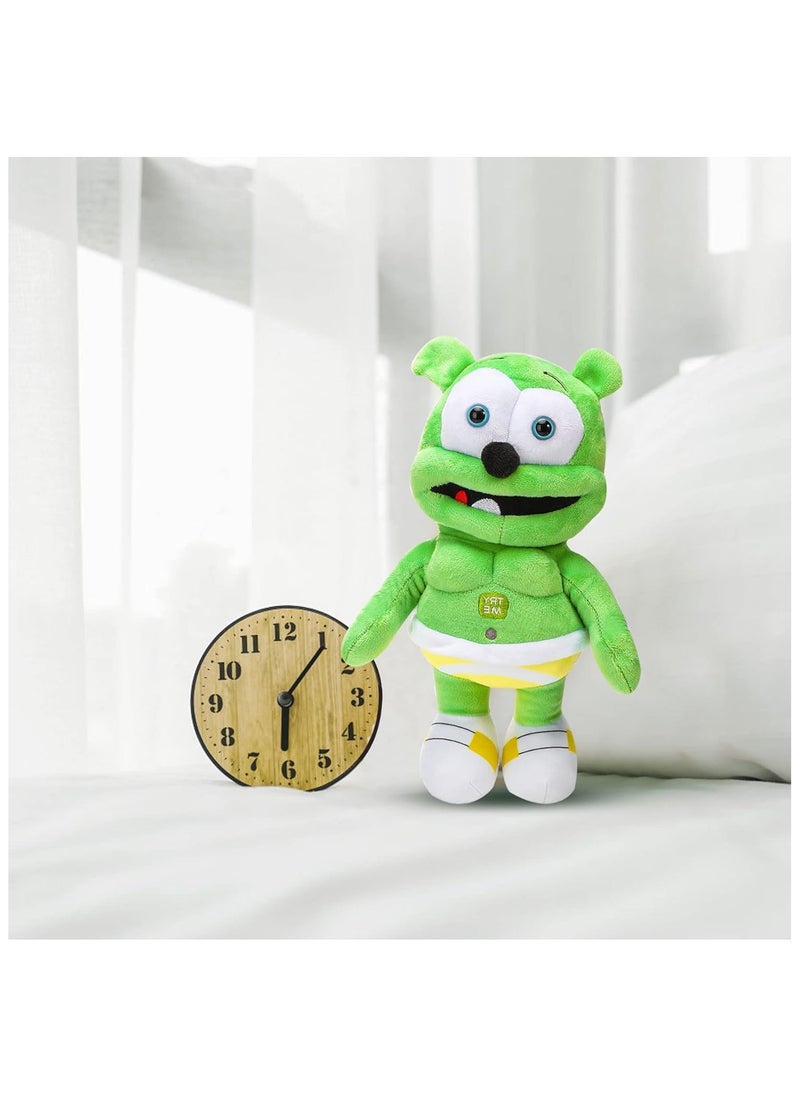 Gummy Bear Plush Toy Singing Bear Song Toy Stuffed Animal Doll for Kids Birthday Gifts Party Supplies