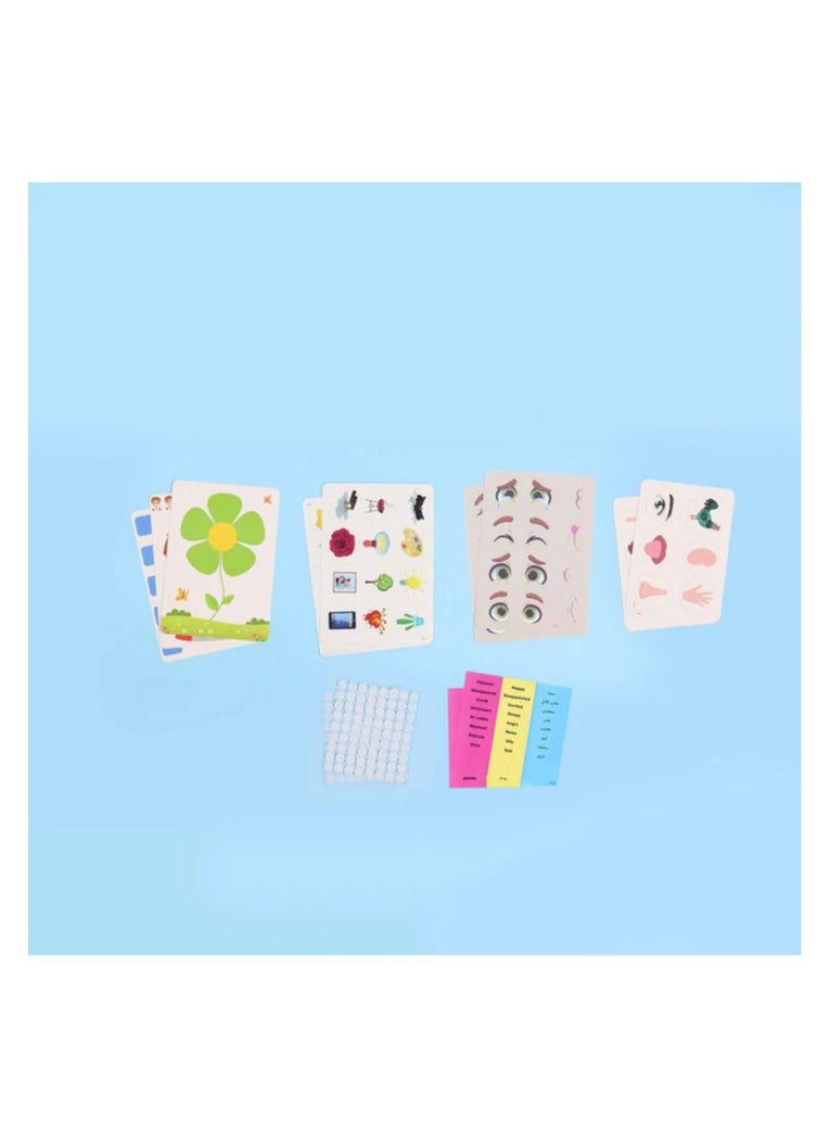Montessori First Educational Kit: The Human Body (The Five Senses and Feelings)