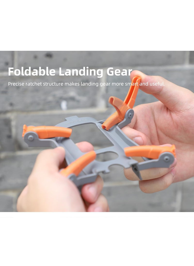 Landing Gear for DJI Air 3, Enhanced Stability Drone Spider Leg, Foldable Extension Kit - Effectively Heighten by 36mm