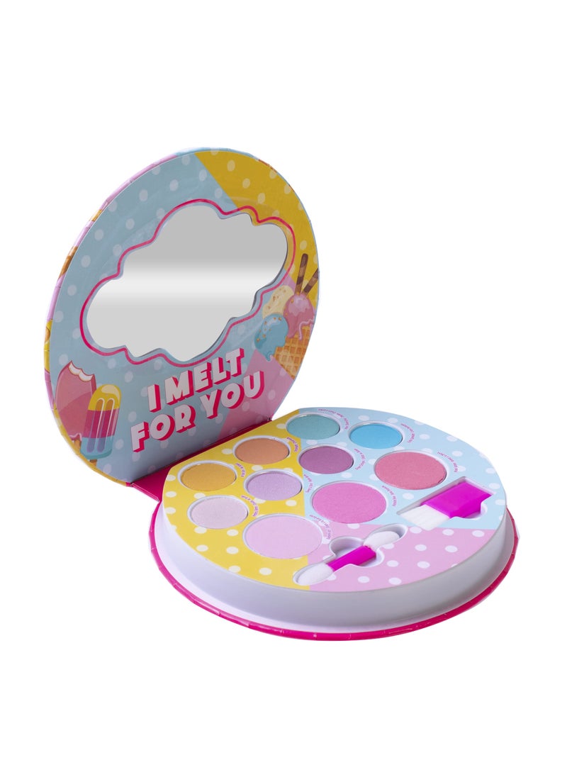 Lip Smacker Sparkle & Shine Eyeshadow Makeup Palette, Melt For You Shimmer | Christmas Make Up Collection | Holiday Present | Gift for Girls