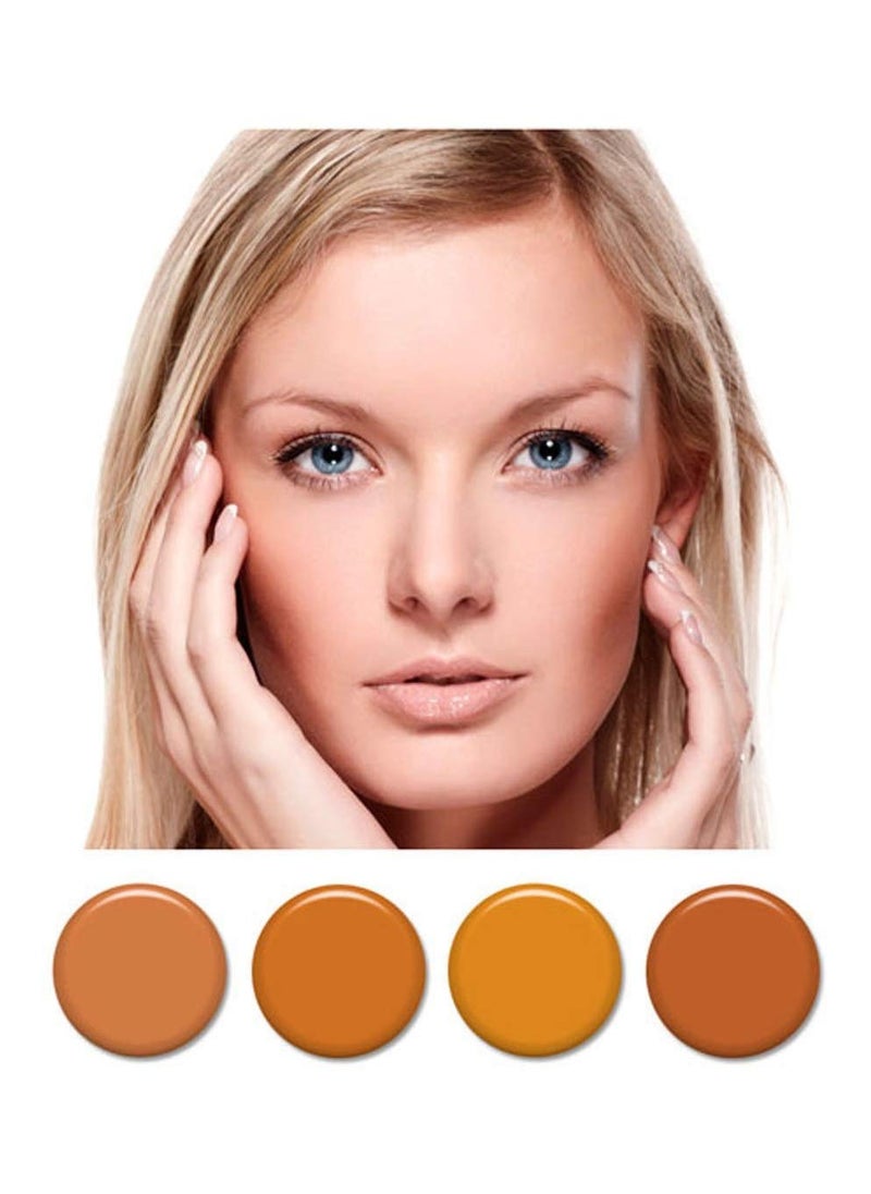 Art of Air 4pc MEDIUM complexion Professional Airbrush Cosmetic Makeup Set 1/2 oz bottles