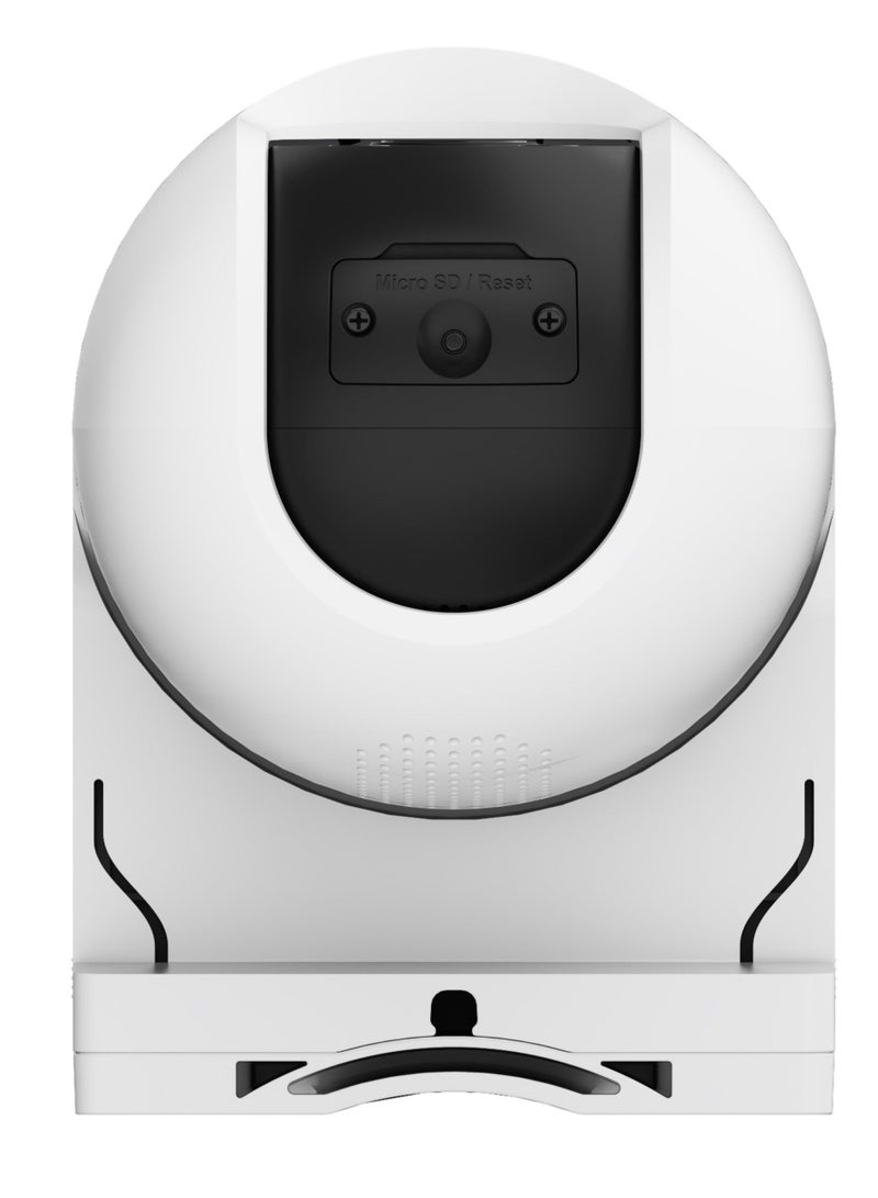 H8c Pro 2K Pan & Tilt Wi-Fi Camera, 2304×1296 Resolution, 360° Pan & 80° Tilt, Color Night Vision, AI Human Shape Detection, Smart Tracking, Two-Way Audio, H.265 Video Compression, 512GB MicroSD Support, Weatherproof, 30m IR Night Vision, Smart Alarm, Alexa & Google Assistant Integration, Wired & Wi-Fi Connectivity, 12V Power Supply, Cloud Storage, Digital WDR, Anti-Flicker, 3D DNR | CS-H8c Pro (2K)