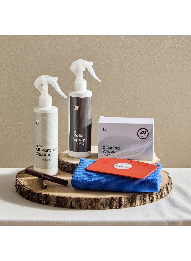 Retro Solid Wood Care Kit