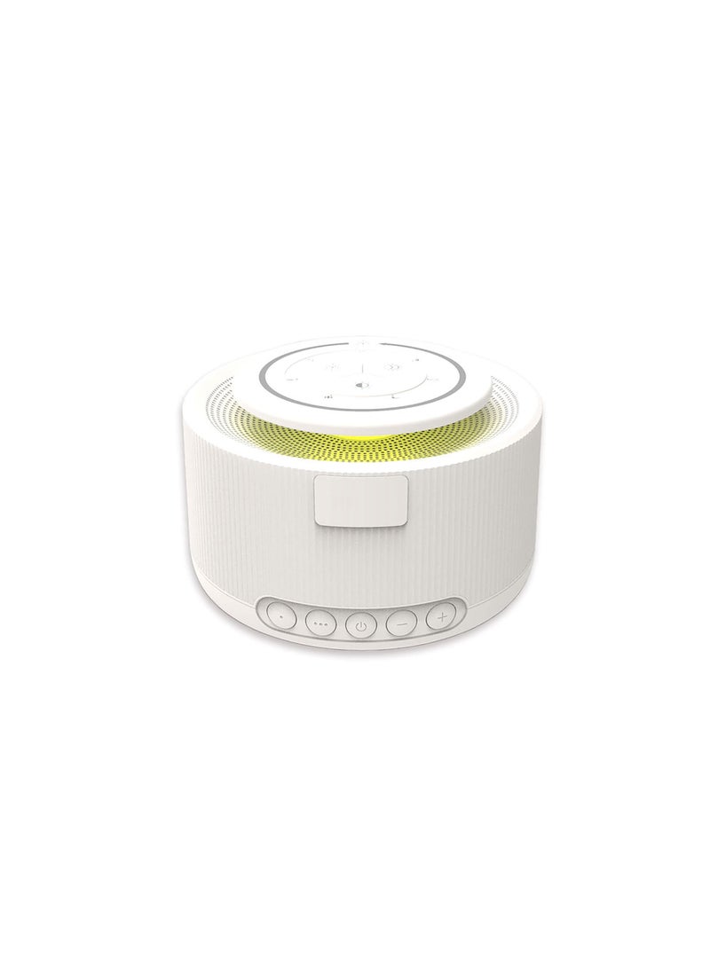 White Noise Machine, Sound Machine for Sleeping Adults Kids 30 Non-looping Soothing Sounds, Portable Baby Sound Machine, 3 Timer Memory Function Audio Jack