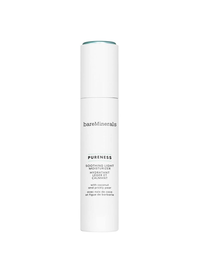 bareMinerals Pureness Soothing Light Moisturizer for Face, Gentle Face Moisturizer, All-Day Hydration, Reduce Redness + Sensitivity, Vegan