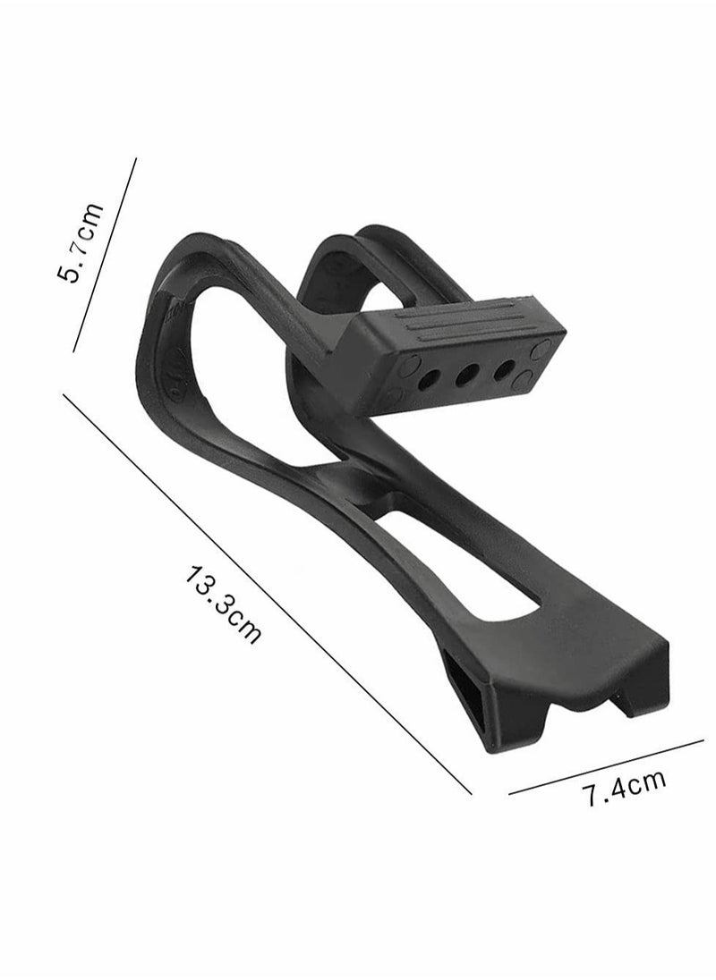Bicycle Foot Pedal Straps Bicycle Pedal Toe Clip for Exercise Bike Spin Bike And Outdoor Bicycles 1 Pairs