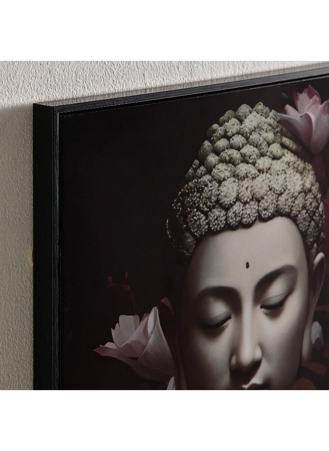 Fossel Buddha Framed Picture - 50x70x2.5 cm